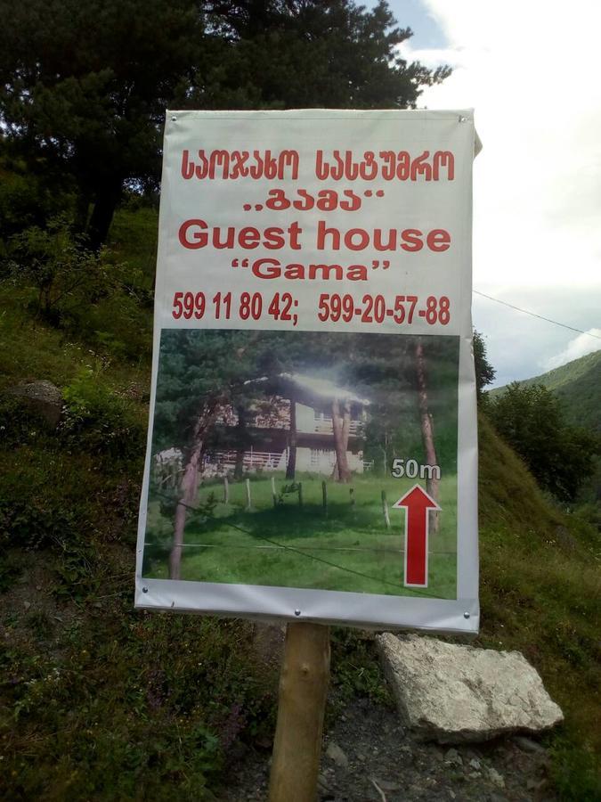Guesthouse Gama In Khevsureti Roshka Bagian luar foto